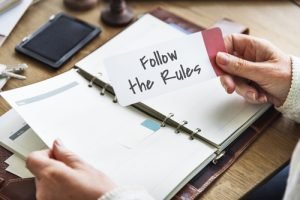 Follow the rule- Notiz